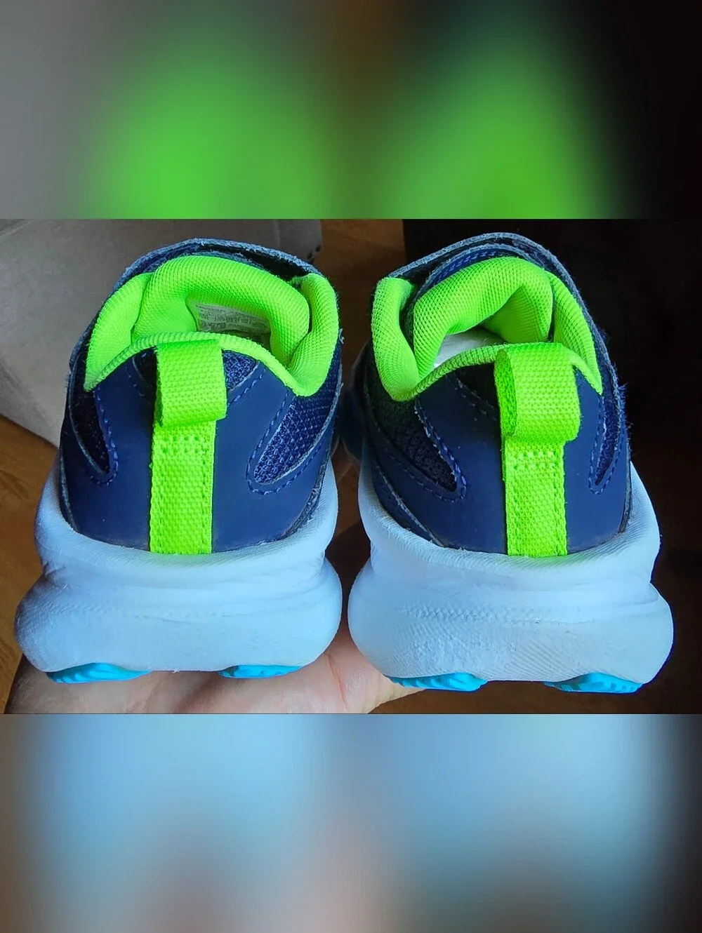 Sz 12 Toddler Kids UNDER ARMOUR CHARGED ASSERT 11 Midnight Navy/Blue Blur/HyperG